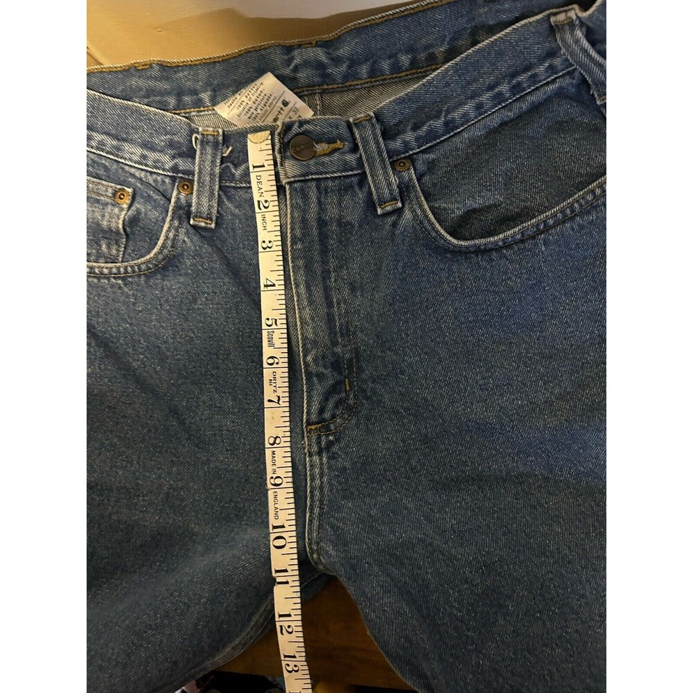 Carhartt Traditional Straight Leg Jeans Men’s 34x32 Blue Jeans - Picture 7 of 8